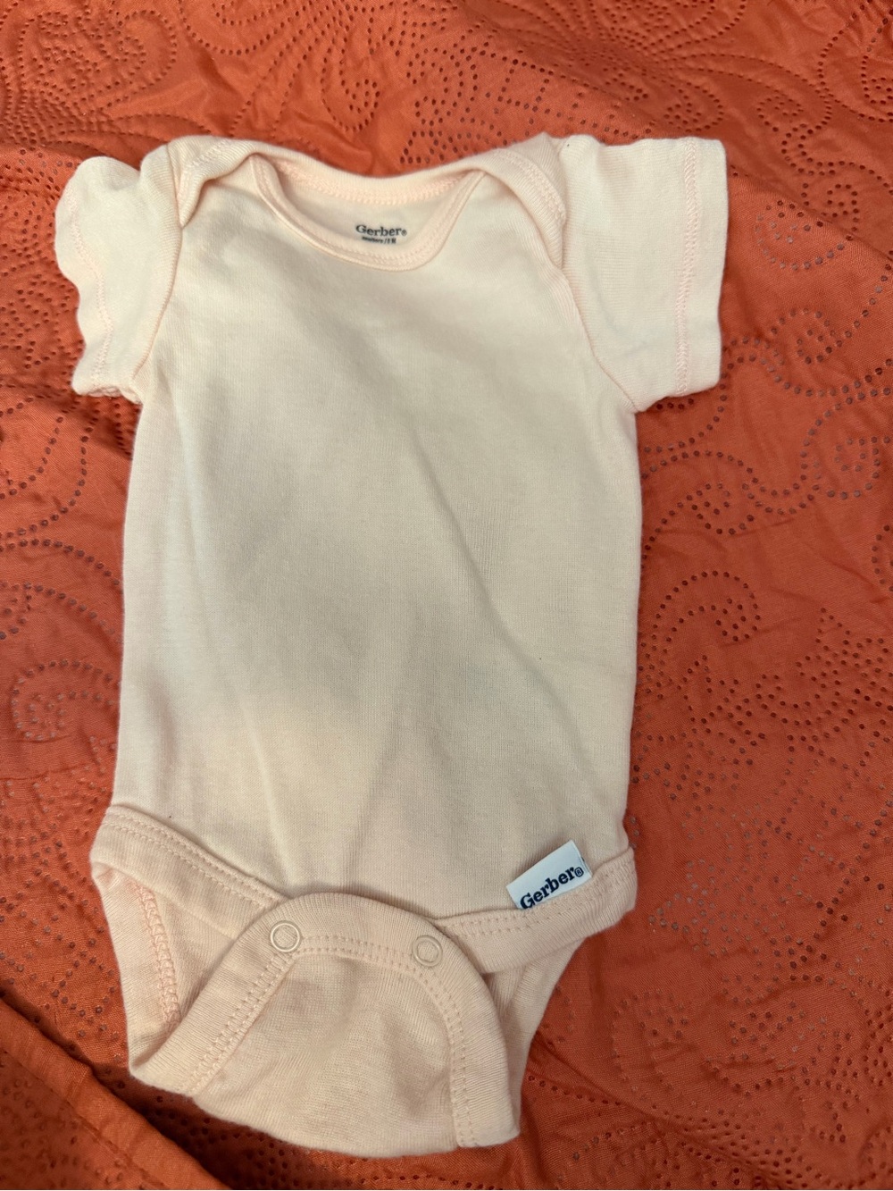 Gerber Short Sleeve 3pk Baby Bodysuit